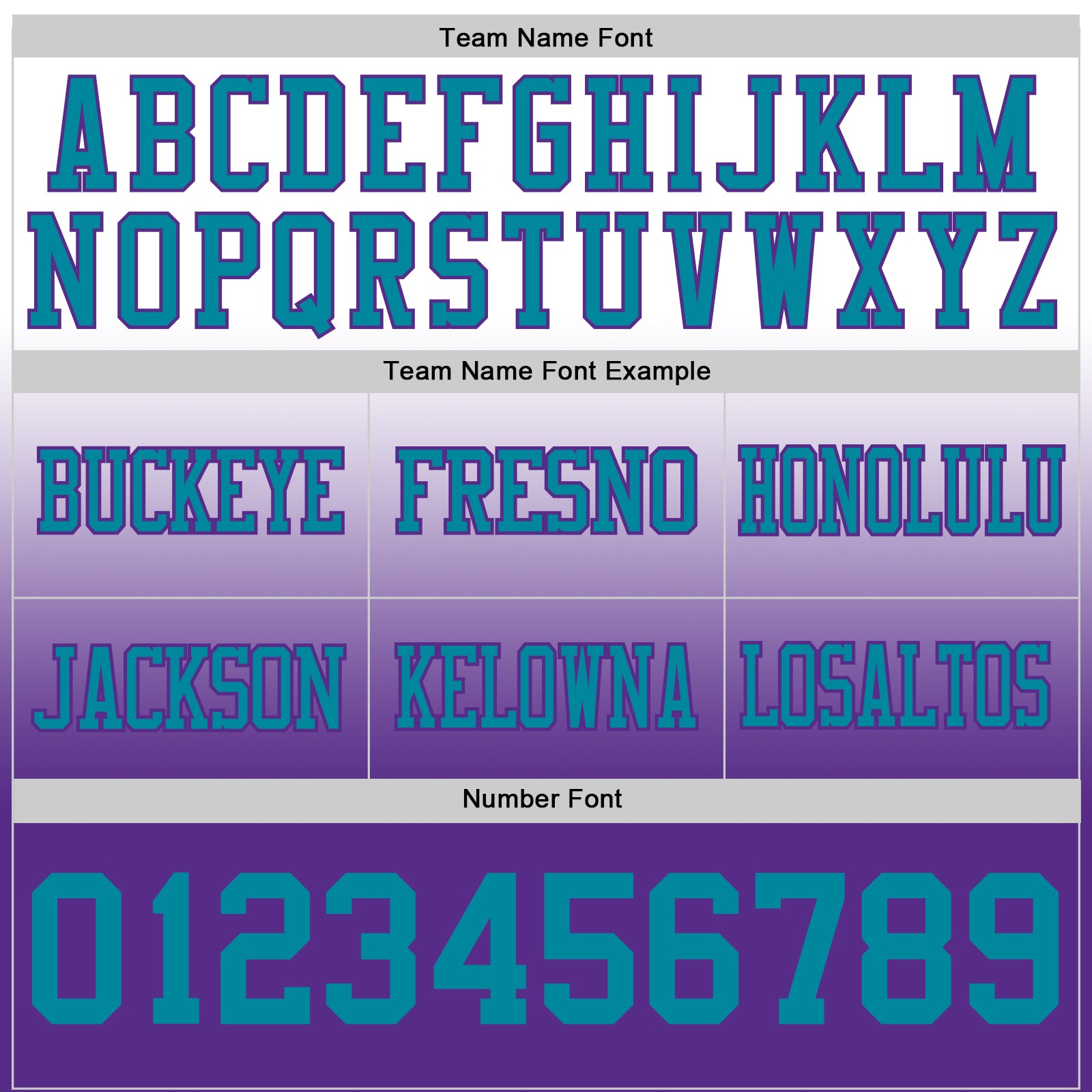 Custom White Teal-Purple Authentic Fade Fashion Football Jersey