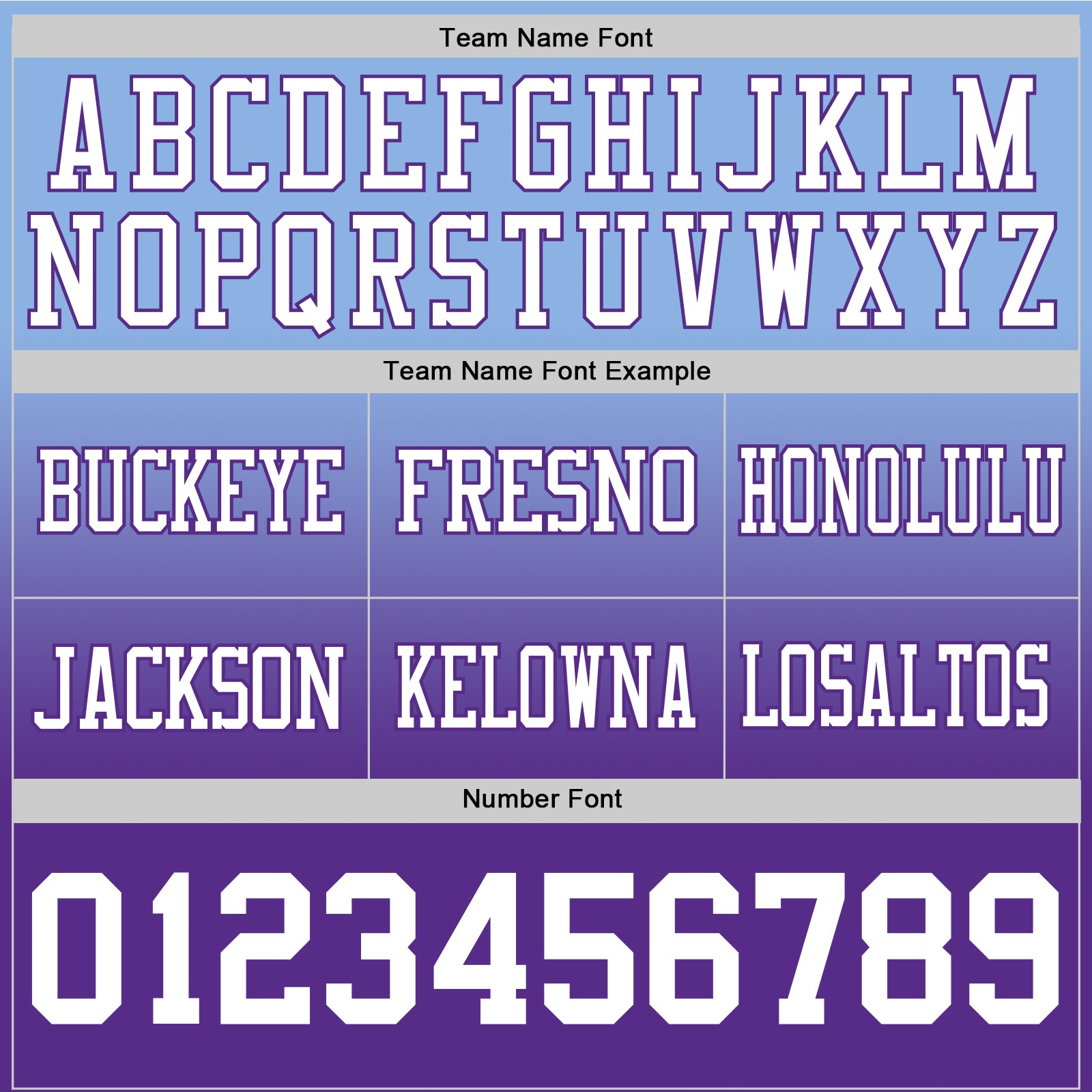 Custom Light Blue White-Purple Authentic Fade Fashion Football Jersey