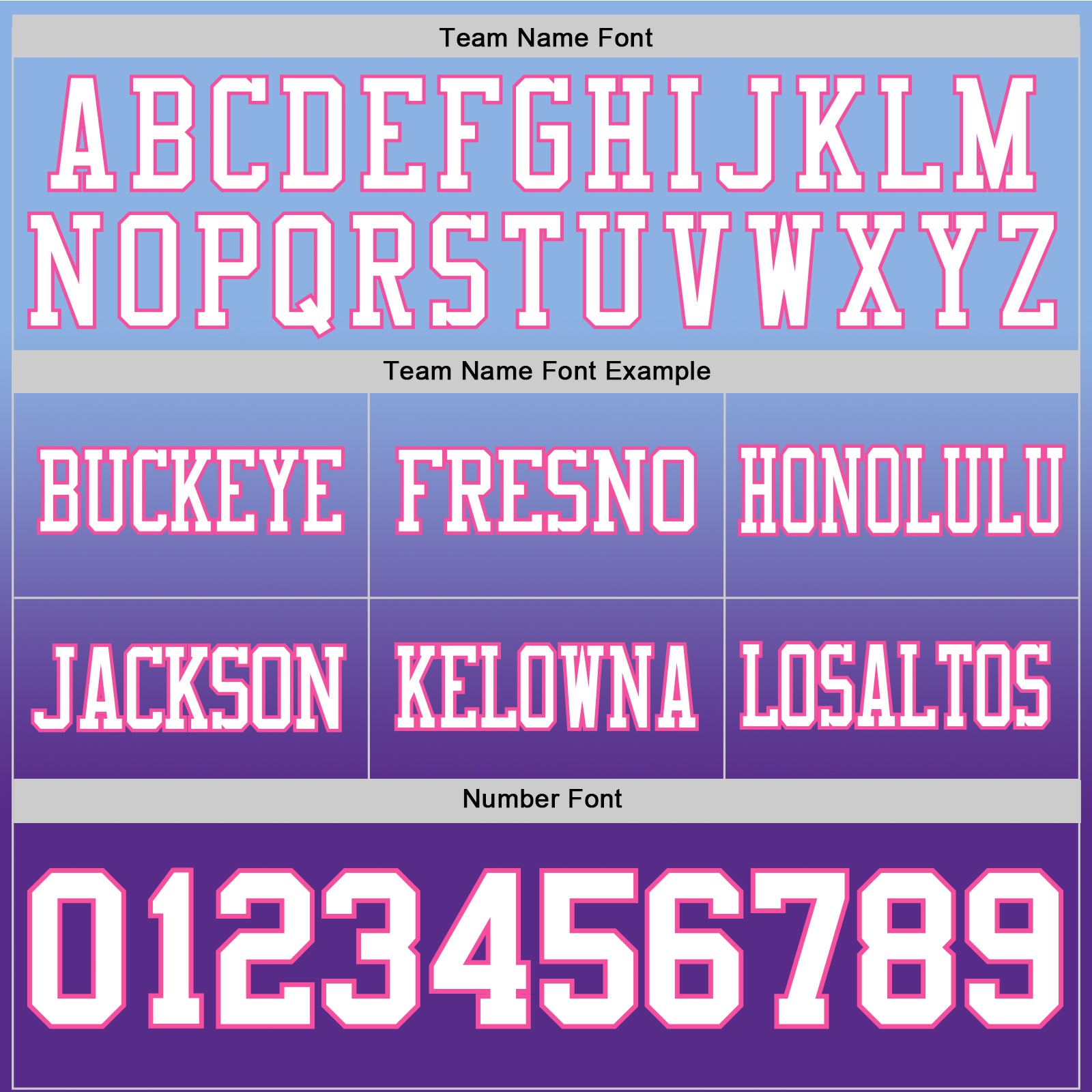 Custom Light Blue White Purple-Pink Authentic Fade Fashion Football Jersey