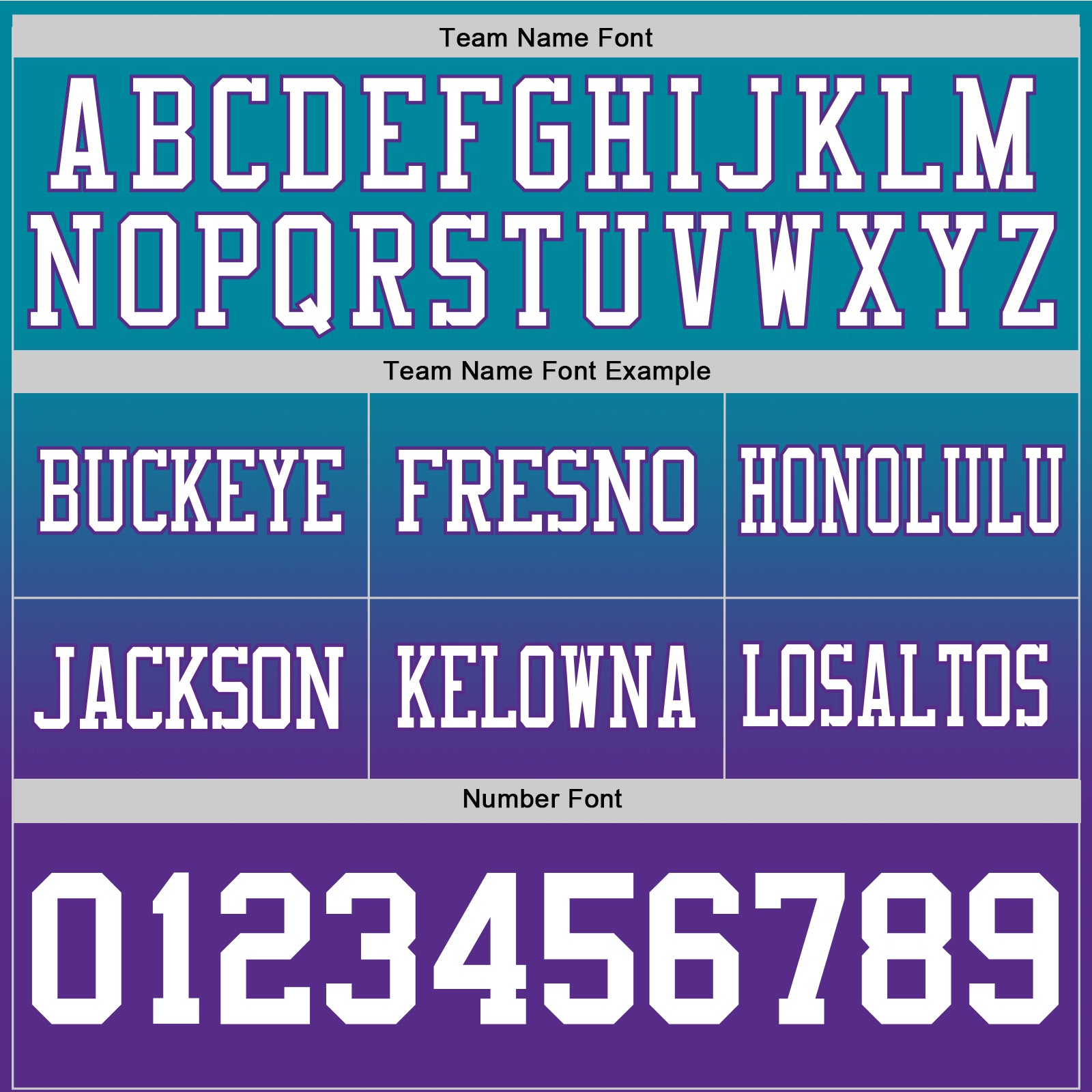 Custom Teal White-Purple Authentic Fade Fashion Football Jersey