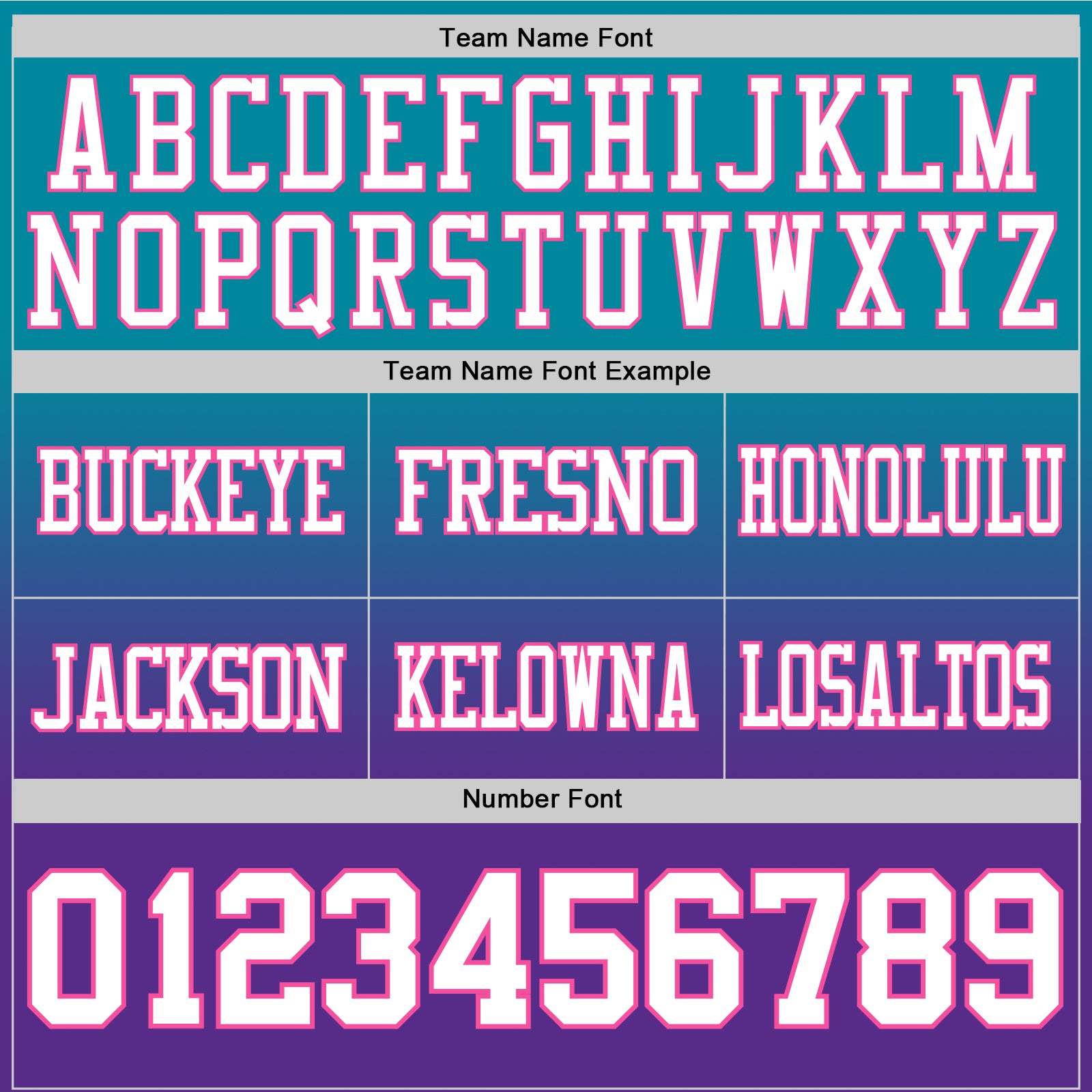 Custom Teal White Purple-Pink Authentic Fade Fashion Football Jersey