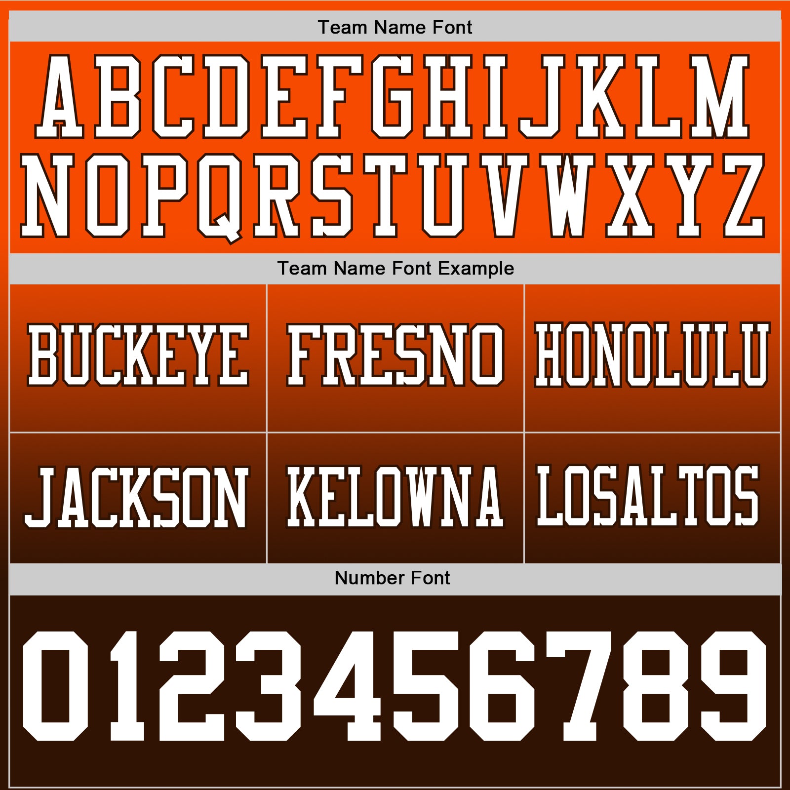 Custom Orange White-Brown Authentic Fade Fashion Football Jersey