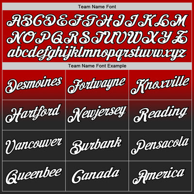 Custom Stitched Red White-Black Fade Fashion Sports Pullover Sweatshirt Hoodie