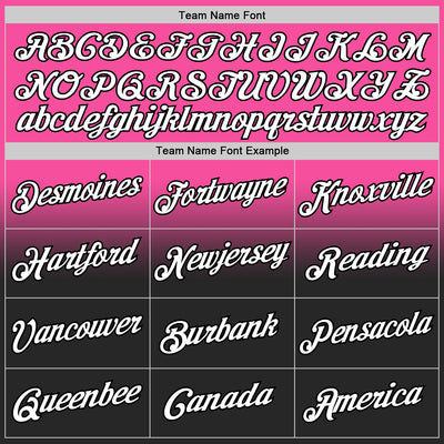 Custom Stitched Pink White-Black Fade Fashion Sports Pullover Sweatshirt Hoodie