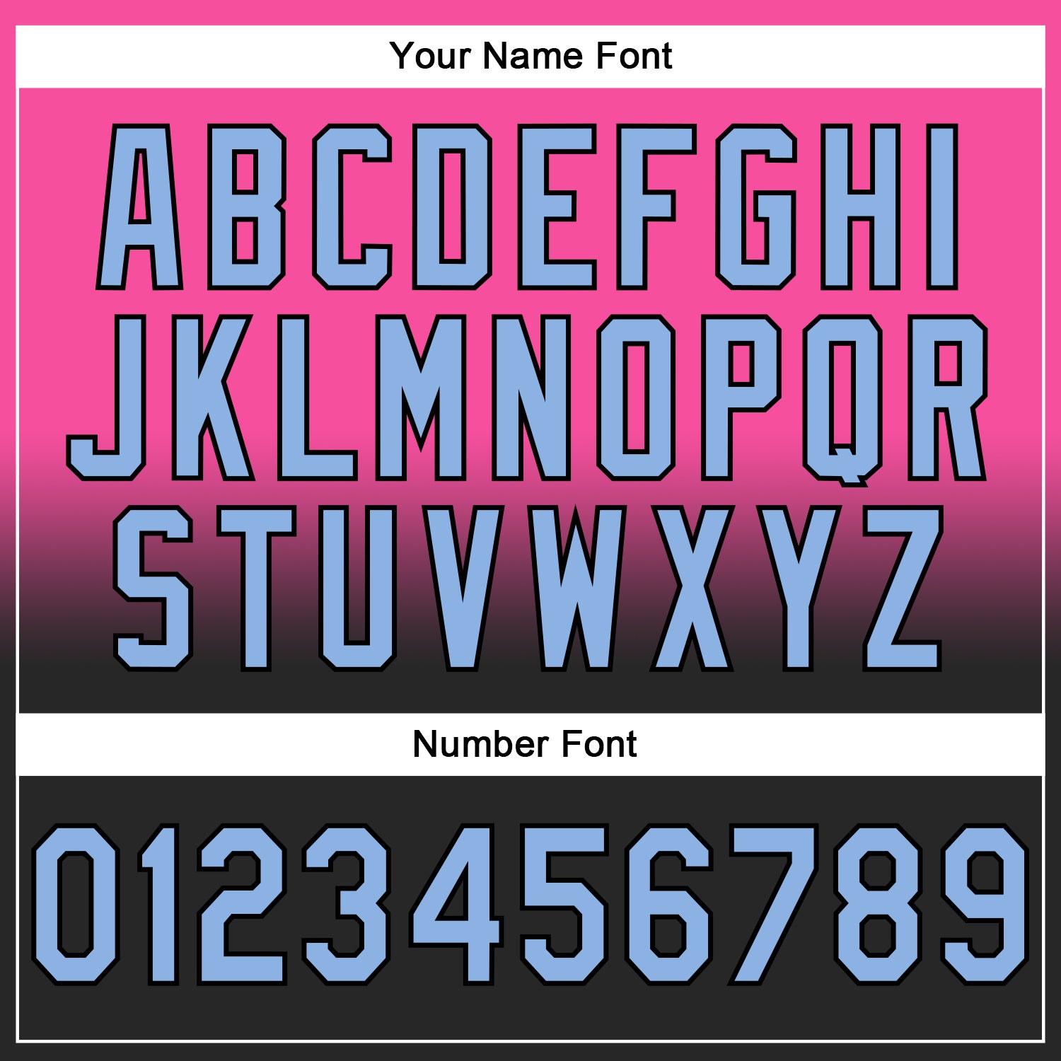 Custom Stitched Pink Light Blue-Black Fade Fashion Sports Pullover Sweatshirt Hoodie