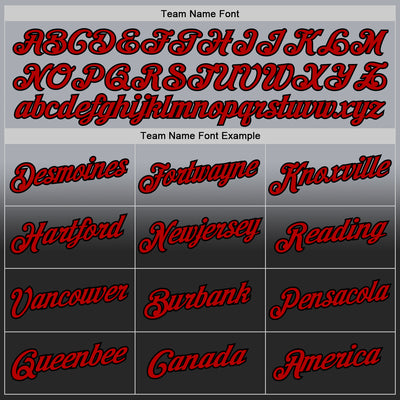 Custom Stitched Gray Red-Black Fade Fashion Sports Pullover Sweatshirt Hoodie