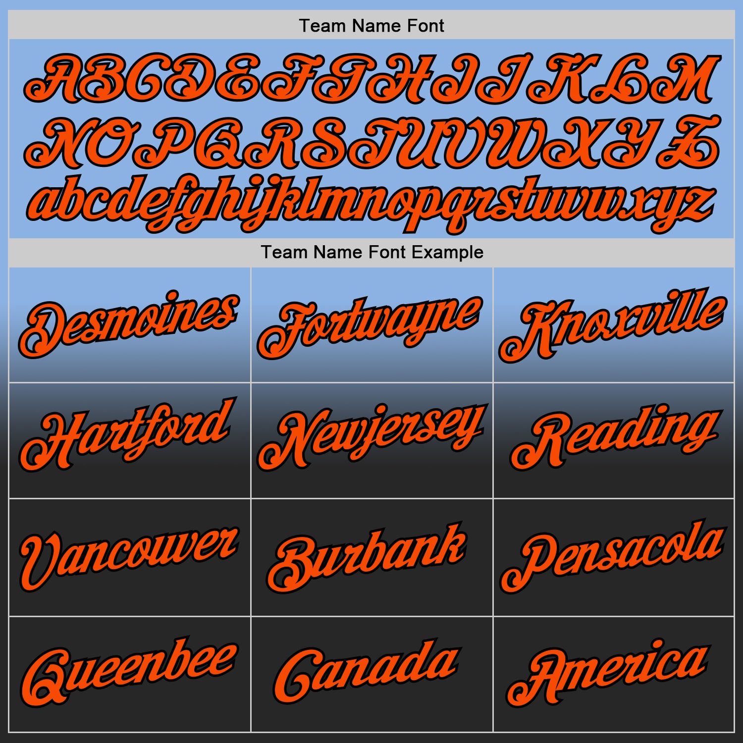 Custom Stitched Light Blue Orange-Black Fade Fashion Sports Pullover Sweatshirt Hoodie