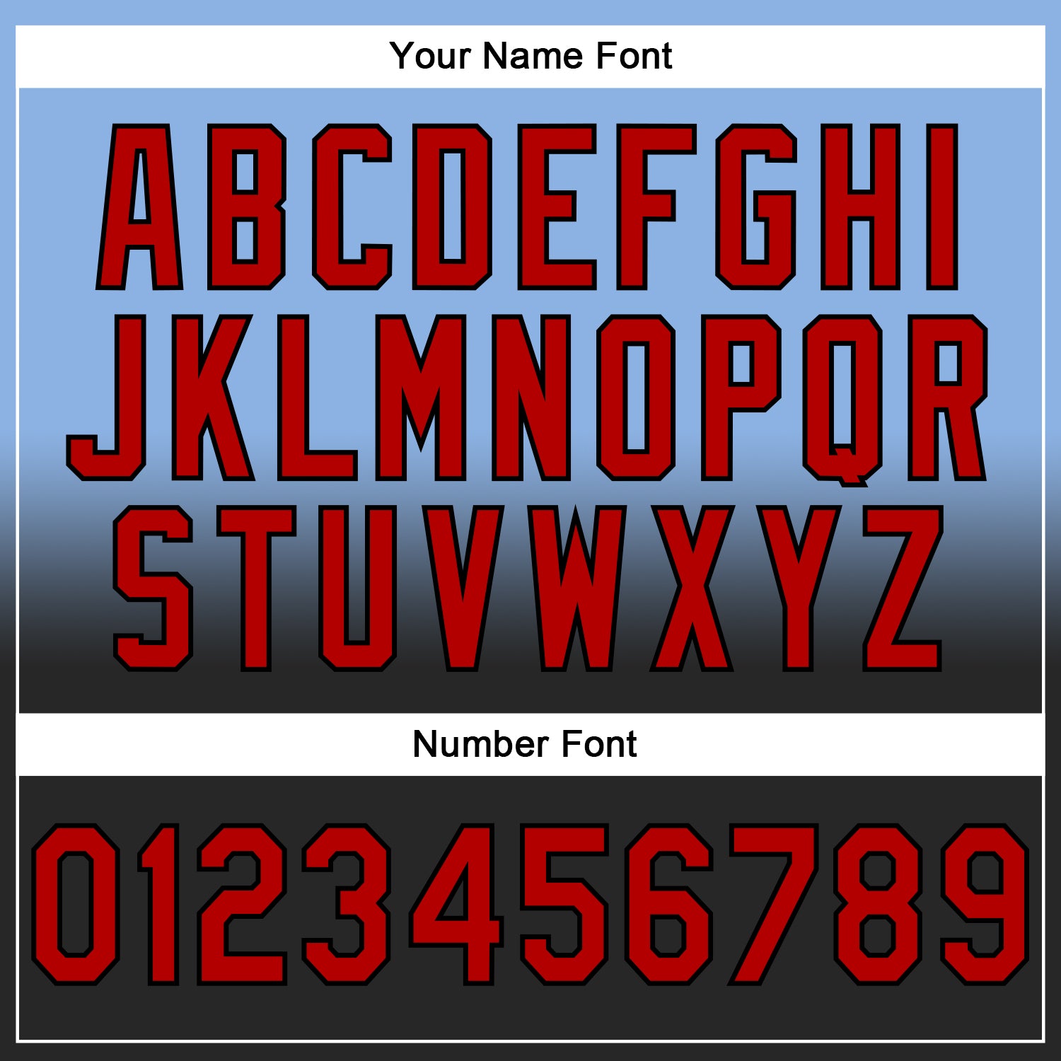 Custom Stitched Light Blue Red-Black Fade Fashion Sports Pullover Sweatshirt Hoodie