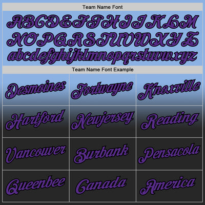 Custom Stitched Light Blue Purple-Black Fade Fashion Sports Pullover Sweatshirt Hoodie