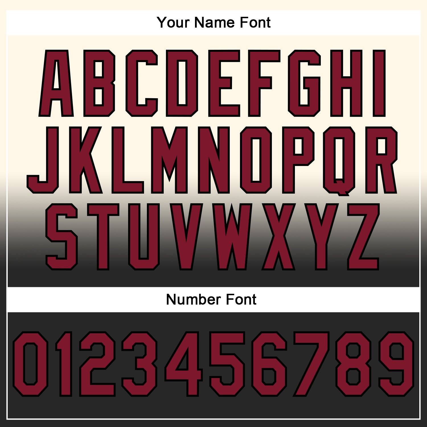 Custom Stitched Cream Crimson-Black Fade Fashion Sports Pullover Sweatshirt Hoodie