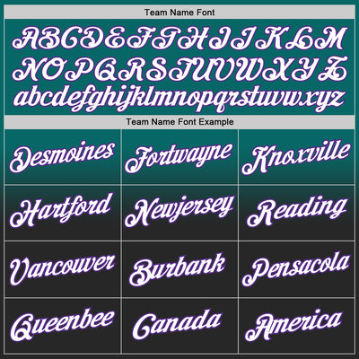 Custom Stitched Teal White Black-Purple Fade Fashion Sports Pullover Sweatshirt Hoodie