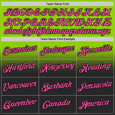 Custom Stitched Neon Green Pink-Black Fade Fashion Sports Pullover Sweatshirt Hoodie