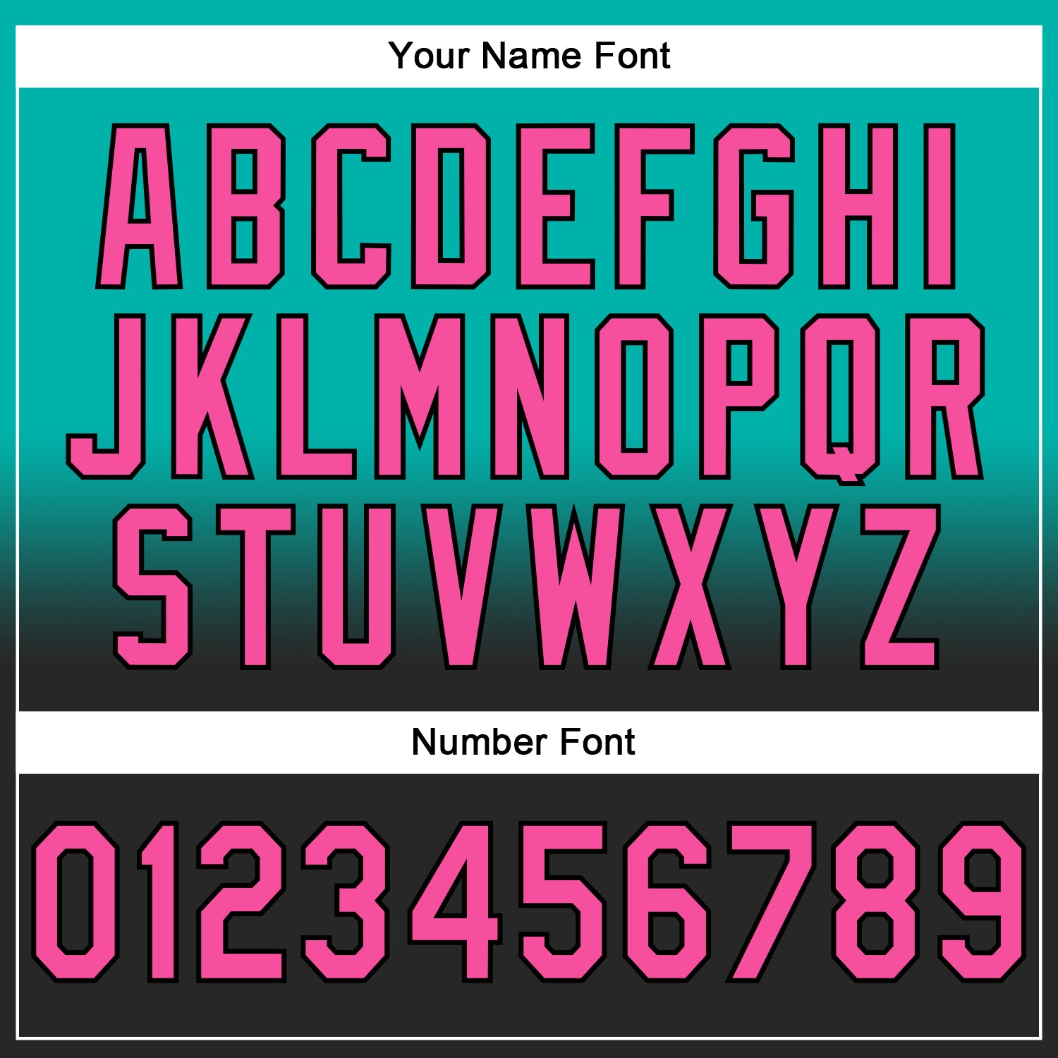 Custom Stitched Aqua Pink-Black Fade Fashion Sports Pullover Sweatshirt Hoodie