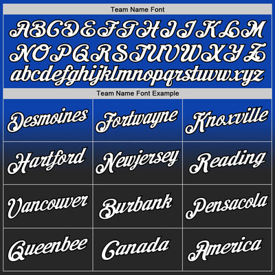 Custom Stitched Thunder Blue White-Black Fade Fashion Sports Pullover Sweatshirt Hoodie