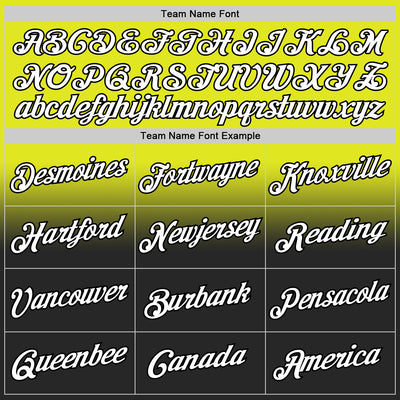 Custom Stitched Neon Yellow White-Black Fade Fashion Sports Pullover Sweatshirt Hoodie