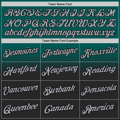 Custom Stitched Midnight Green Gray-Black Fade Fashion Sports Pullover Sweatshirt Hoodie