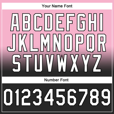 Custom Stitched Light Pink White-Black Fade Fashion Sports Pullover Sweatshirt Hoodie