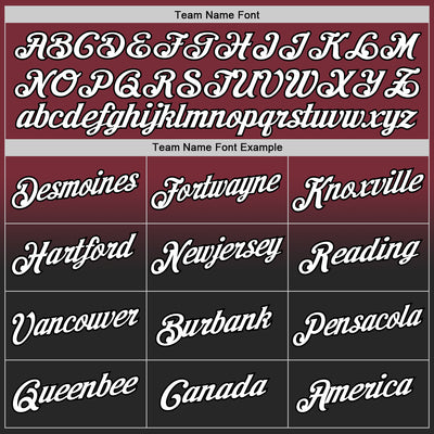 Custom Stitched Burgundy White-Black Fade Fashion Sports Pullover Sweatshirt Hoodie