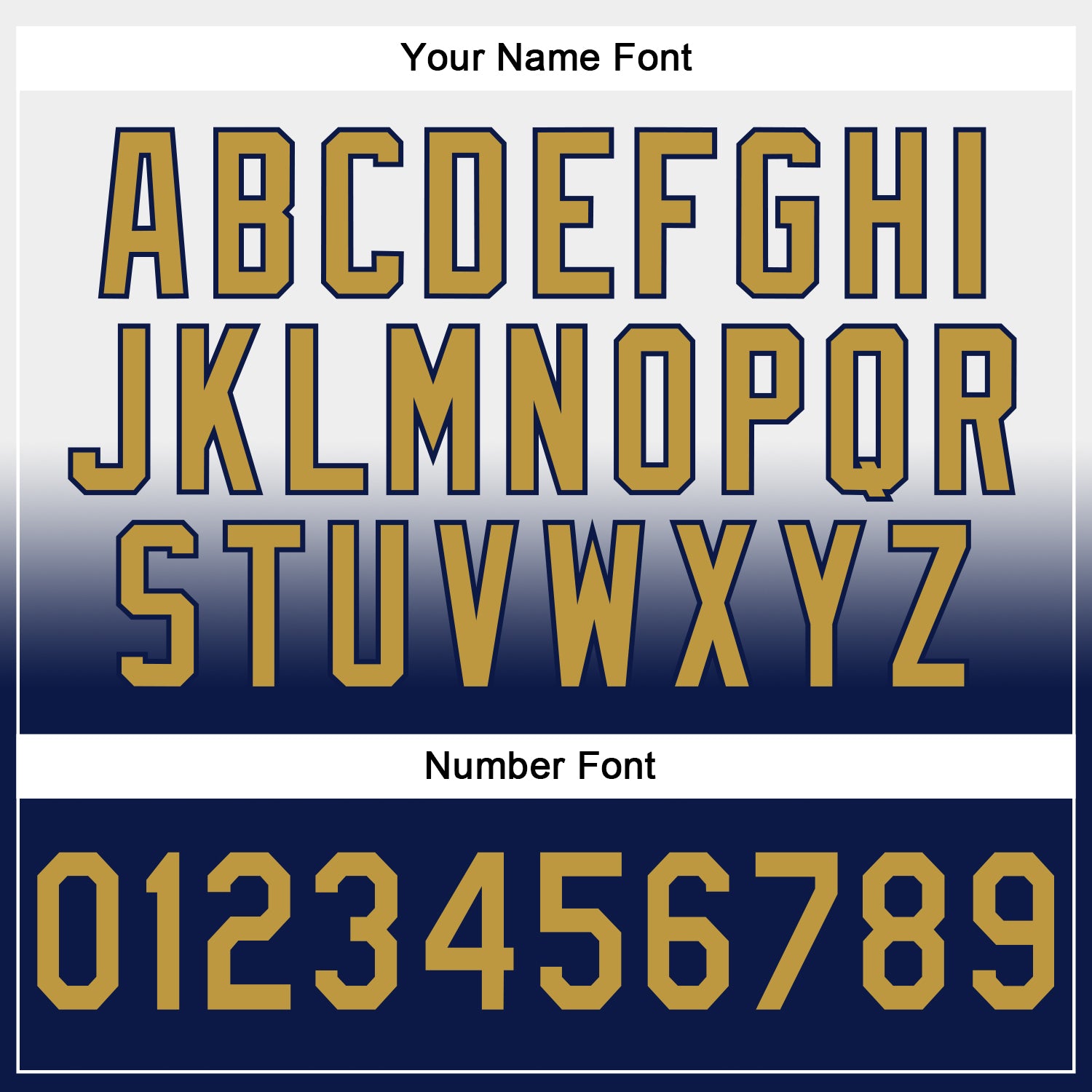 Custom Stitched White Old Gold-Navy Fade Fashion Sports Pullover Sweatshirt Hoodie