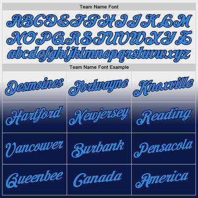 Custom Stitched White Powder Blue-Navy Fade Fashion Sports Pullover Sweatshirt Hoodie