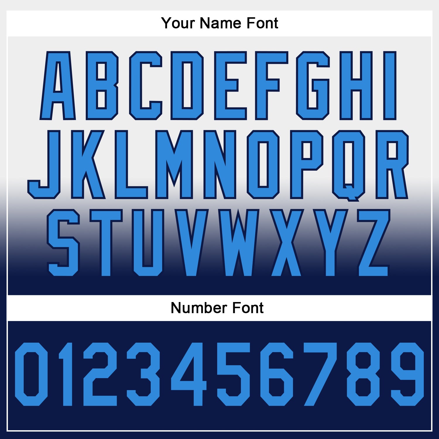 Custom Stitched White Powder Blue-Navy Fade Fashion Sports Pullover Sweatshirt Hoodie