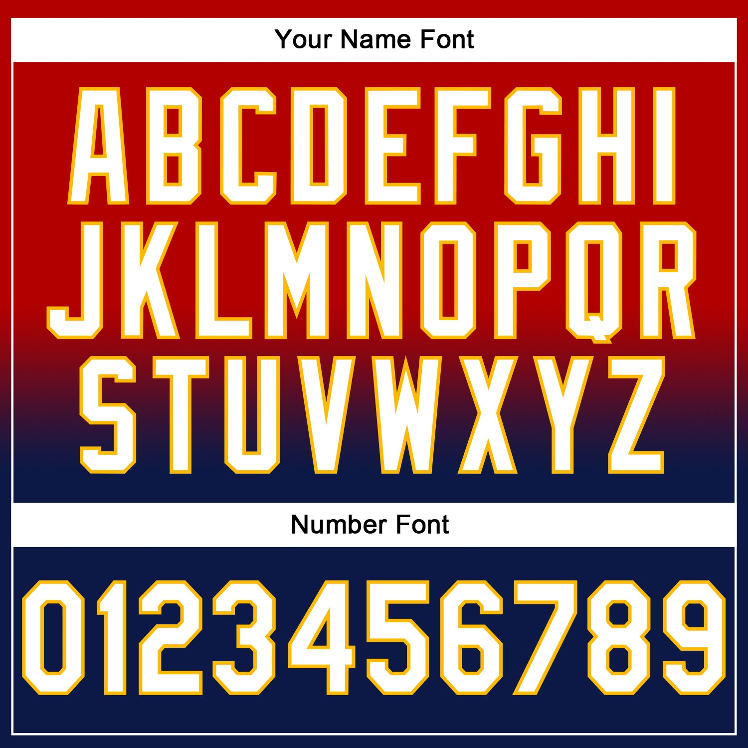 Custom Stitched Red White Navy-Gold Fade Fashion Sports Pullover Sweatshirt Hoodie