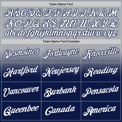 Custom Stitched Gray White-Navy Fade Fashion Sports Pullover Sweatshirt Hoodie