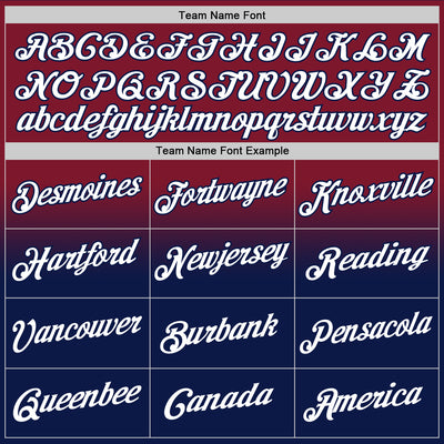 Custom Stitched Crimson White-Navy Fade Fashion Sports Pullover Sweatshirt Hoodie