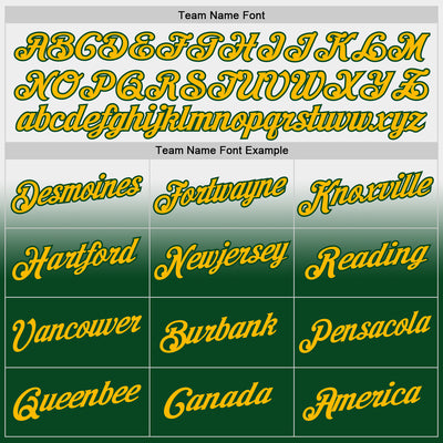 Custom Stitched White Gold-Green Fade Fashion Sports Pullover Sweatshirt Hoodie