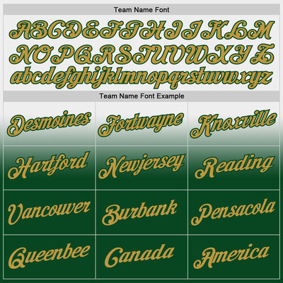 Custom Stitched White Old Gold-Green Fade Fashion Sports Pullover Sweatshirt Hoodie