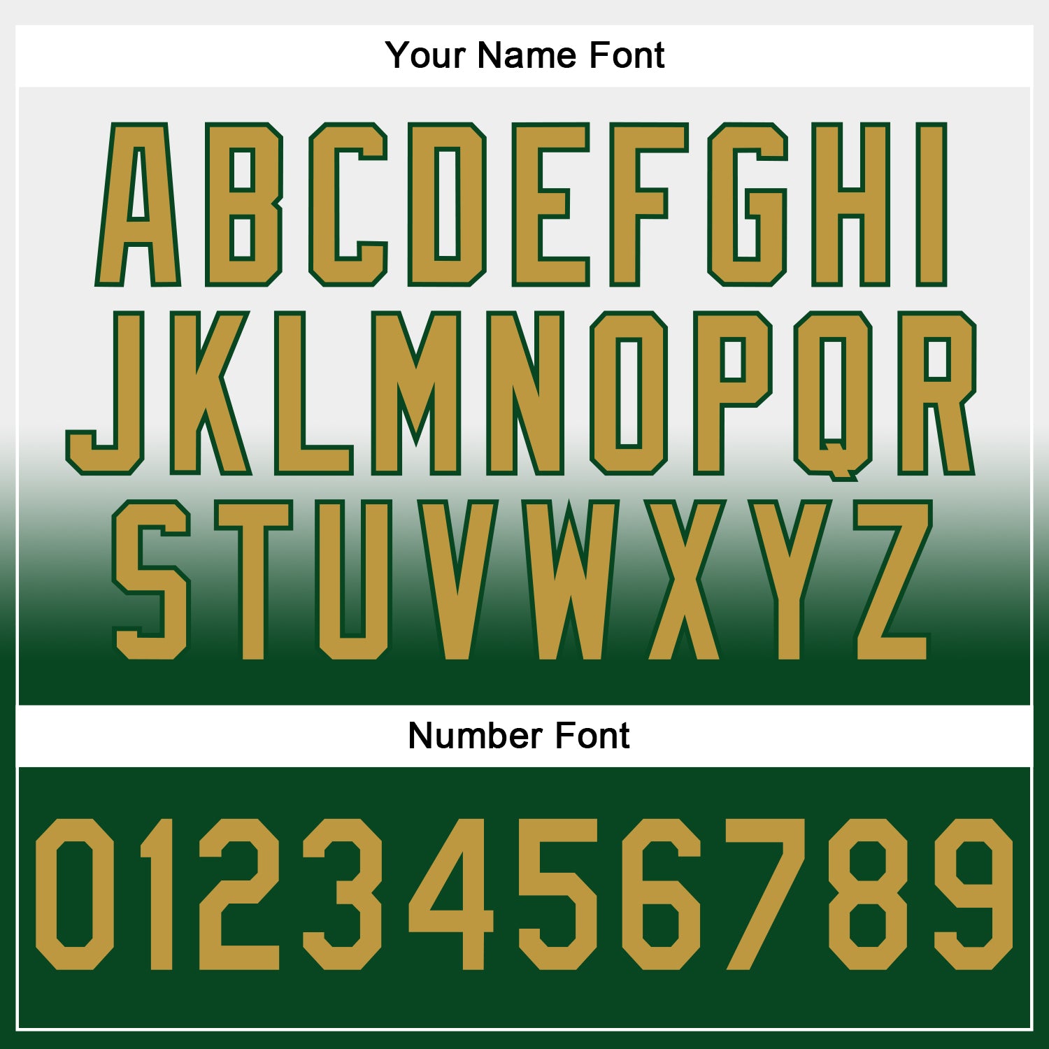 Custom Stitched White Old Gold-Green Fade Fashion Sports Pullover Sweatshirt Hoodie