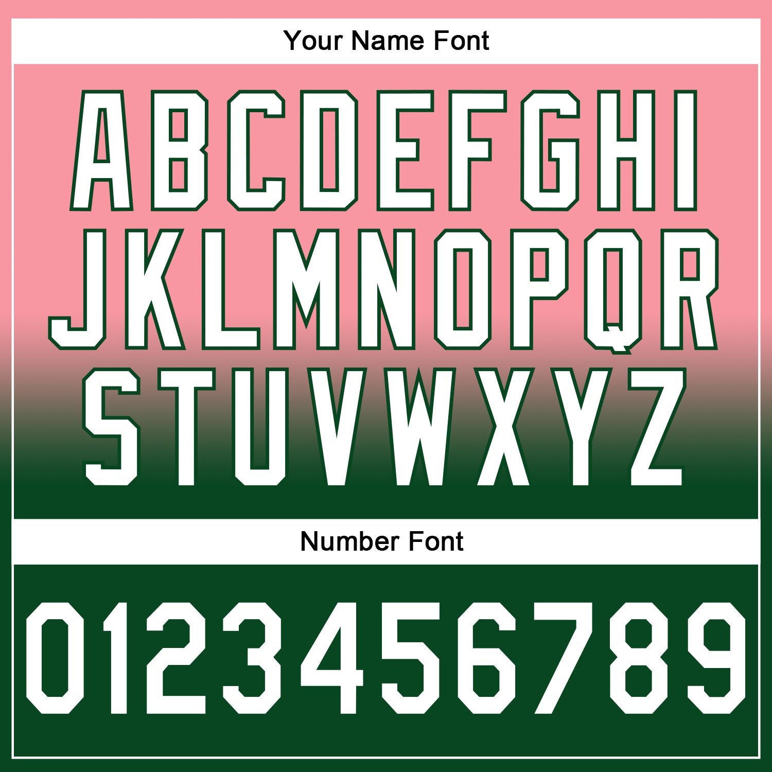 Custom Stitched Medium Pink White-Green Fade Fashion Sports Pullover Sweatshirt Hoodie