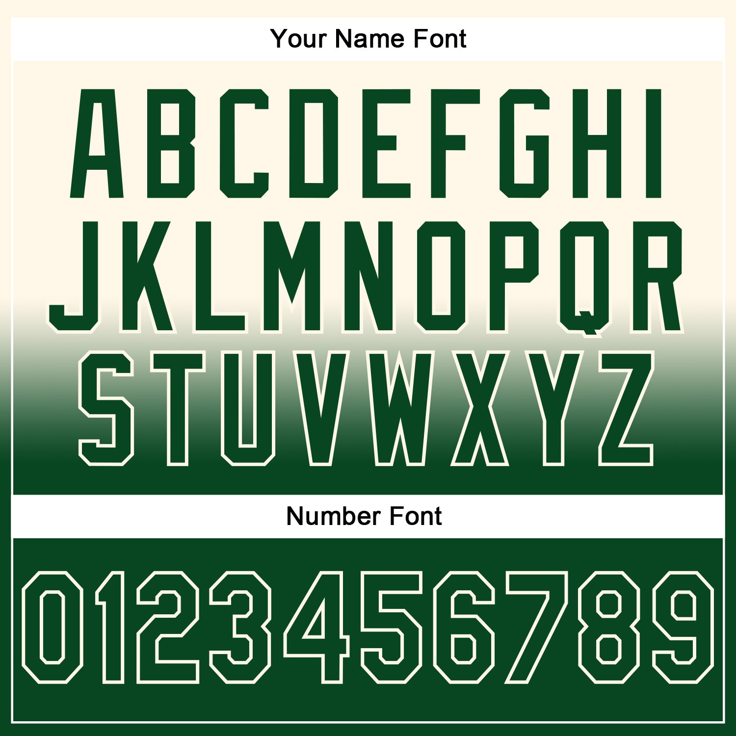 Custom Stitched Cream Green Fade Fashion Sports Pullover Sweatshirt Hoodie