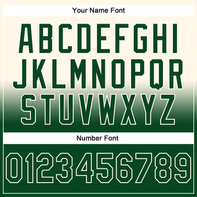 Custom Stitched Cream Green Fade Fashion Sports Pullover Sweatshirt Hoodie