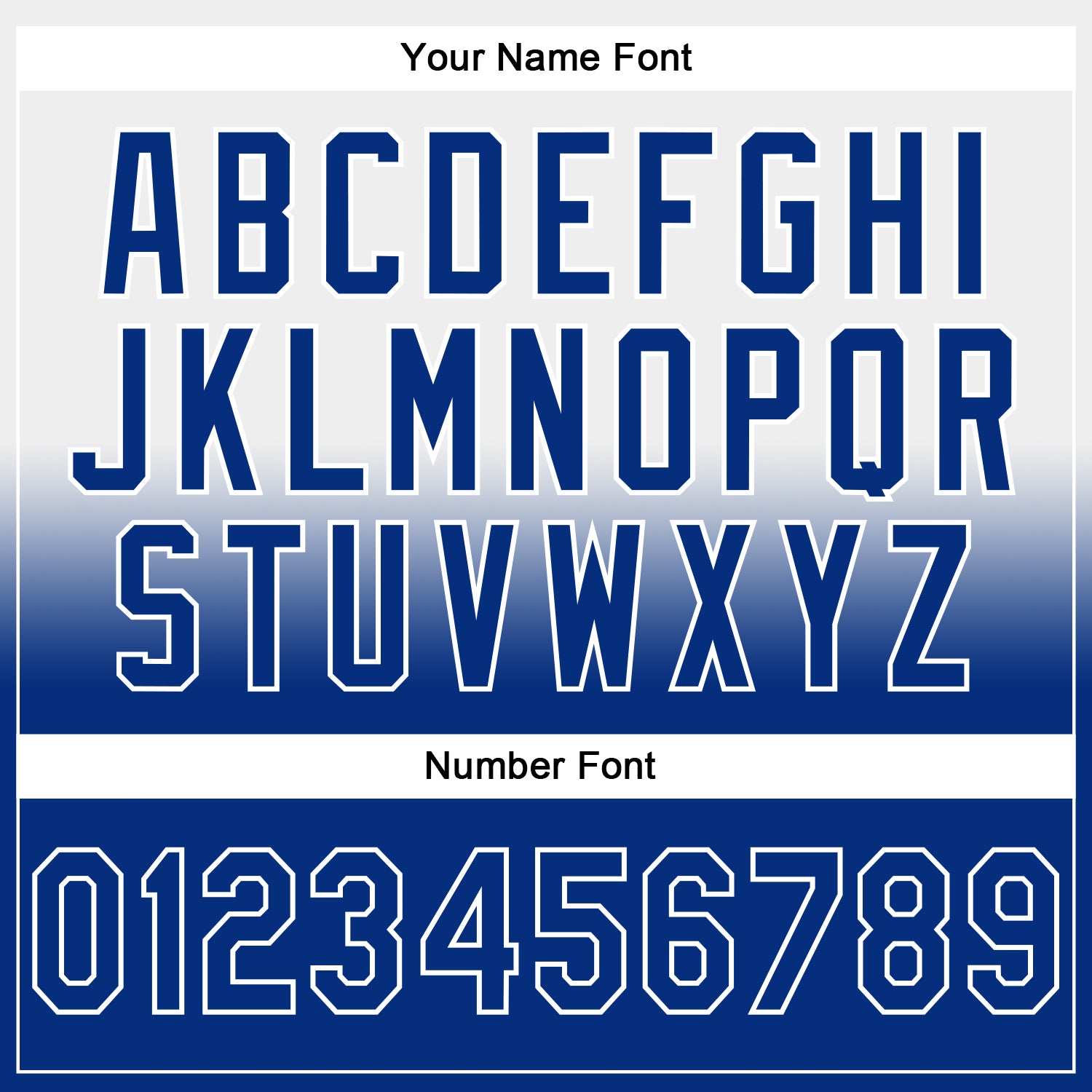 Custom Stitched White Royal Fade Fashion Sports Pullover Sweatshirt Hoodie