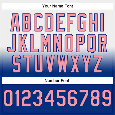 Custom Stitched White Medium Pink-Royal Fade Fashion Sports Pullover Sweatshirt Hoodie