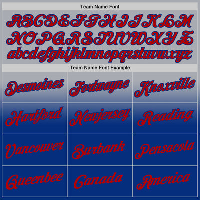 Custom Stitched Gray Red-Royal Fade Fashion Sports Pullover Sweatshirt Hoodie