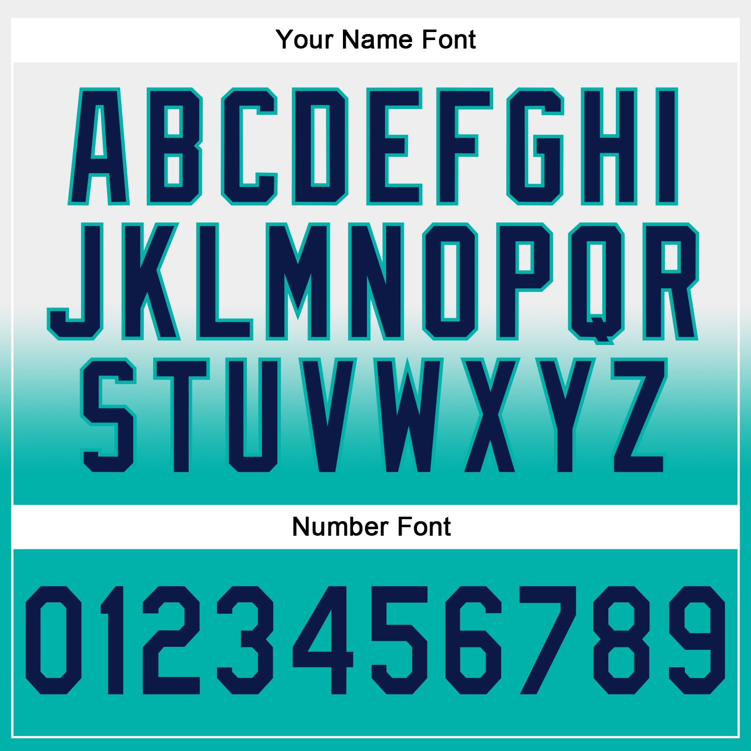 Custom Stitched White Navy-Aqua Fade Fashion Sports Pullover Sweatshirt Hoodie