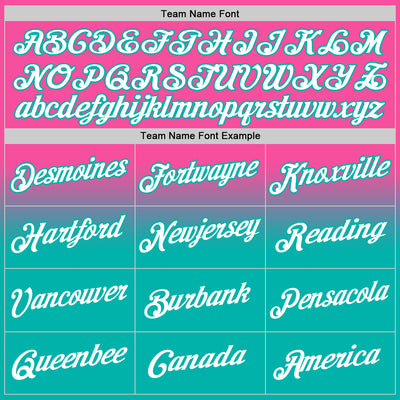 Custom Stitched Pink White-Aqua Fade Fashion Sports Pullover Sweatshirt Hoodie