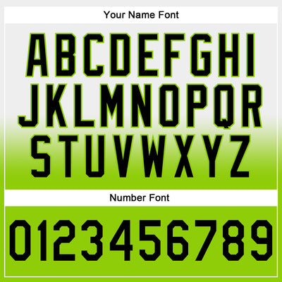 Custom Stitched White Black-Neon Green Fade Fashion Sports Pullover Sweatshirt Hoodie