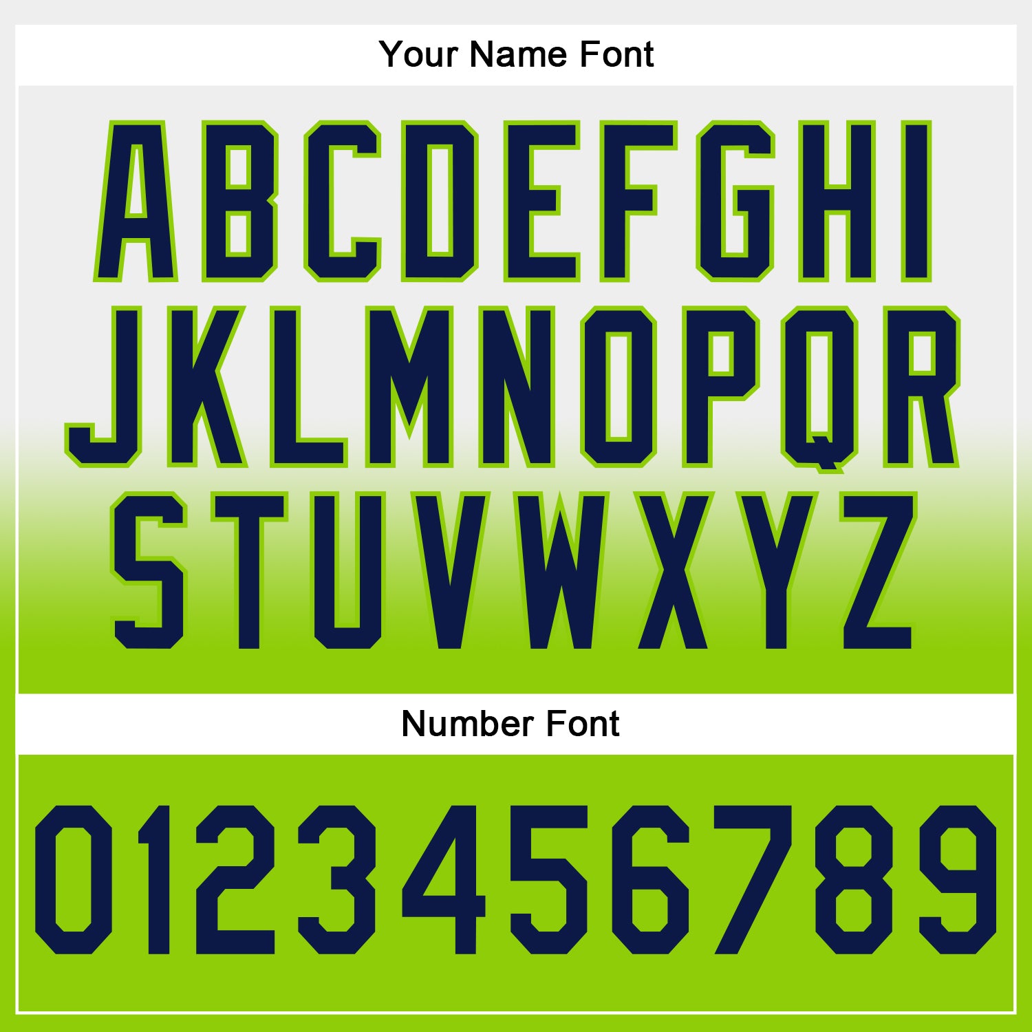 Custom Stitched White Navy-Neon Green Fade Fashion Sports Pullover Sweatshirt Hoodie