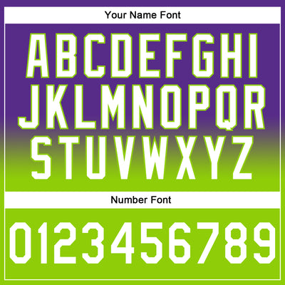 Custom Stitched Purple White-Neon Green Fade Fashion Sports Pullover Sweatshirt Hoodie