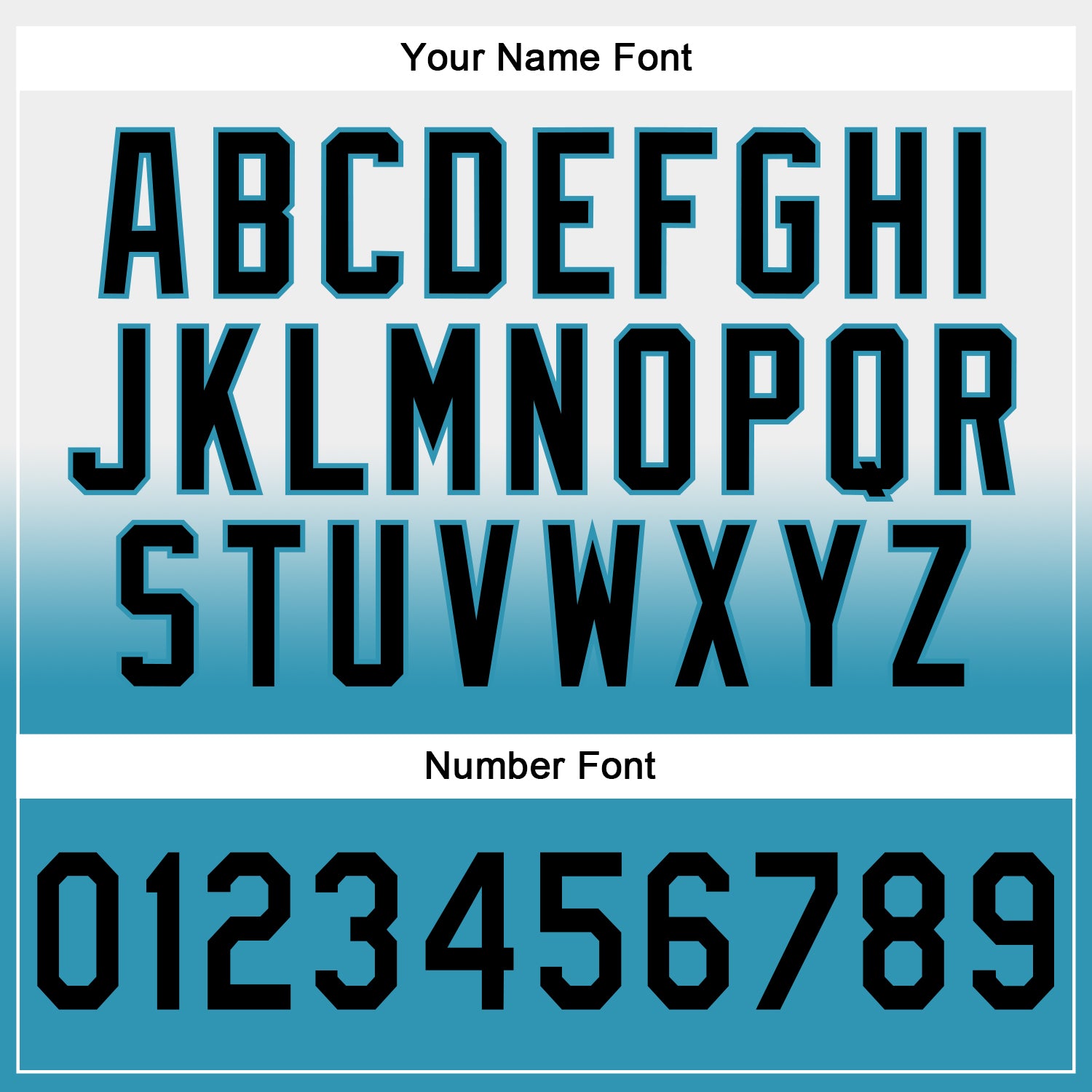 Custom Stitched White Black-Panther Blue Fade Fashion Sports Pullover Sweatshirt Hoodie