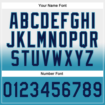 Custom Stitched White Navy-Panther Blue Fade Fashion Sports Pullover Sweatshirt Hoodie