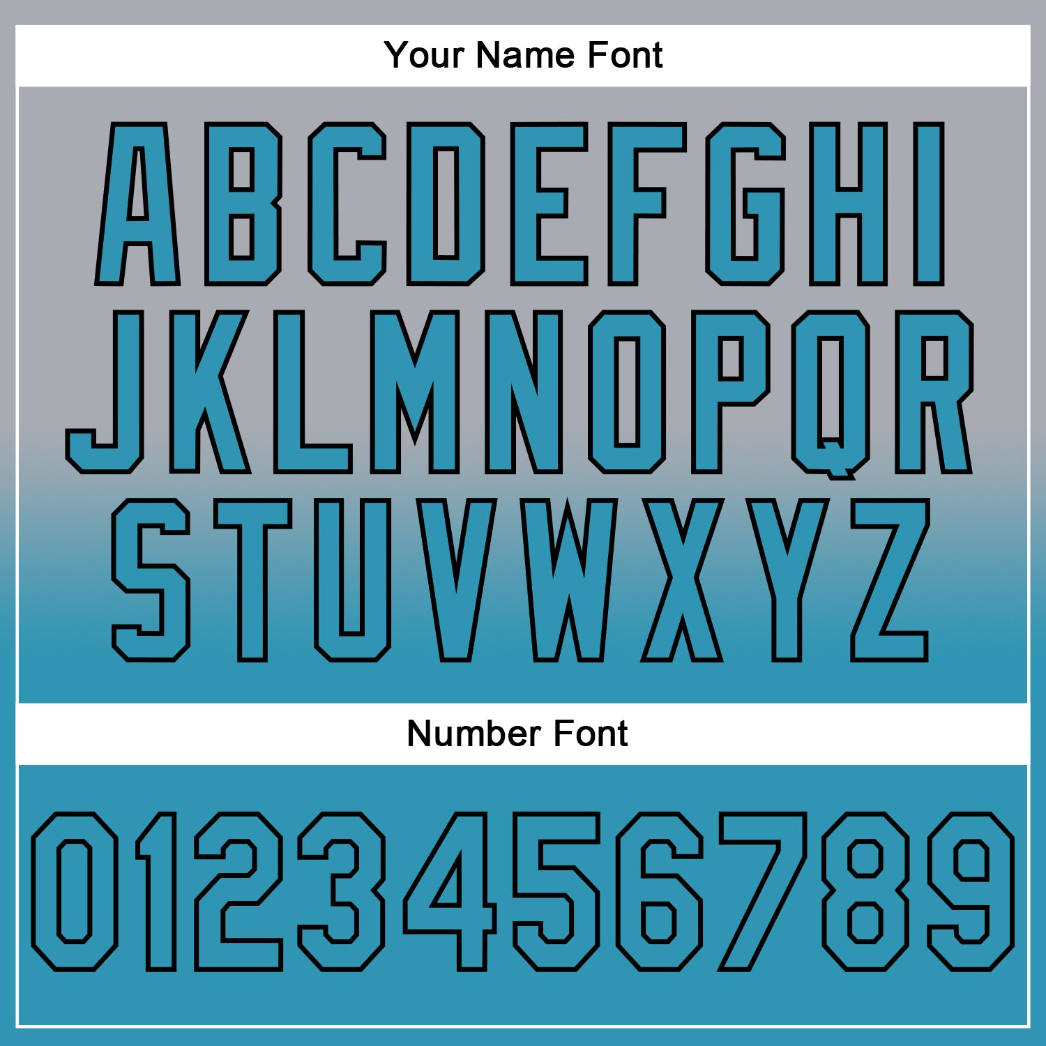 Custom Stitched Gray Panther Blue-Black Fade Fashion Sports Pullover Sweatshirt Hoodie