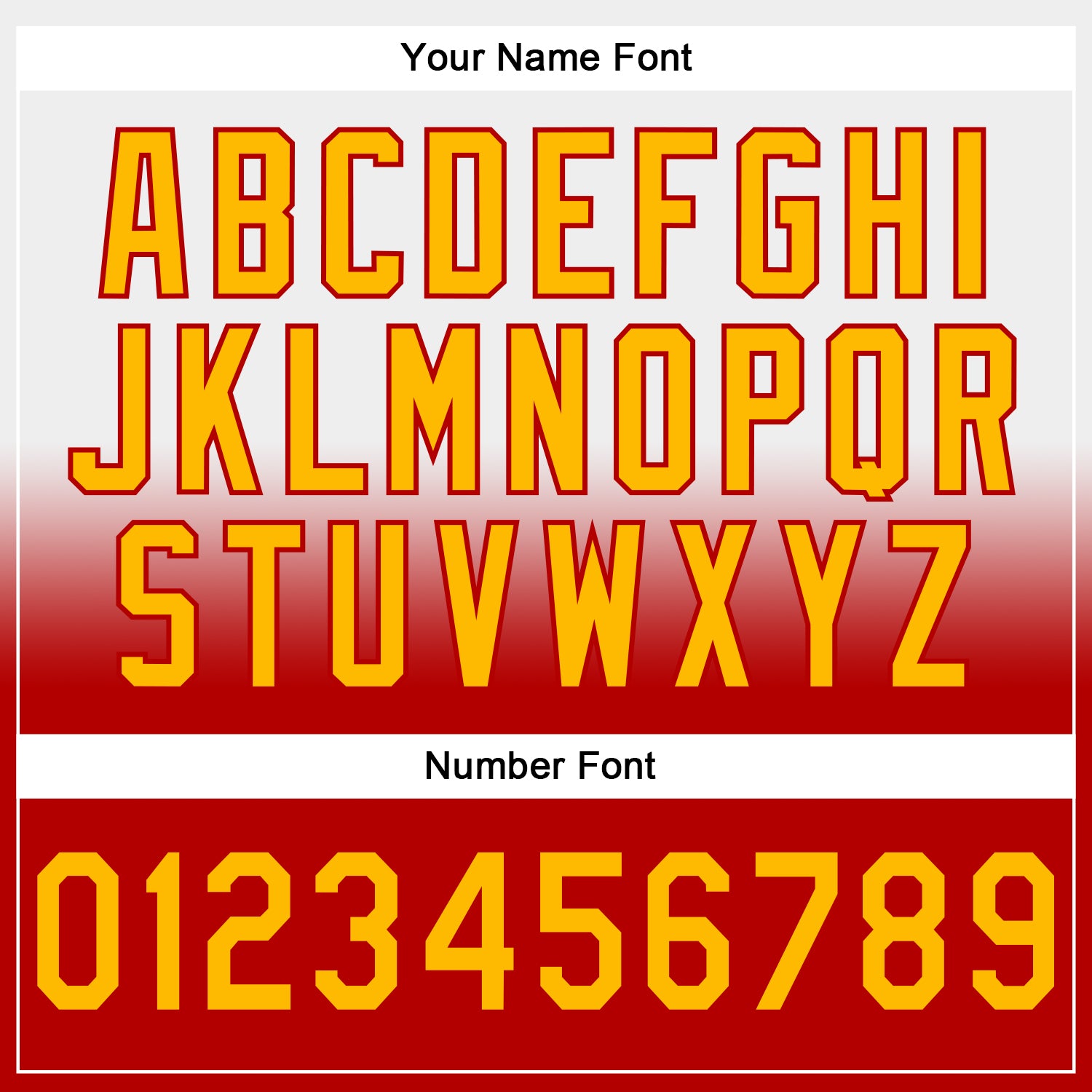 Custom Stitched White Gold-Red Fade Fashion Sports Pullover Sweatshirt Hoodie