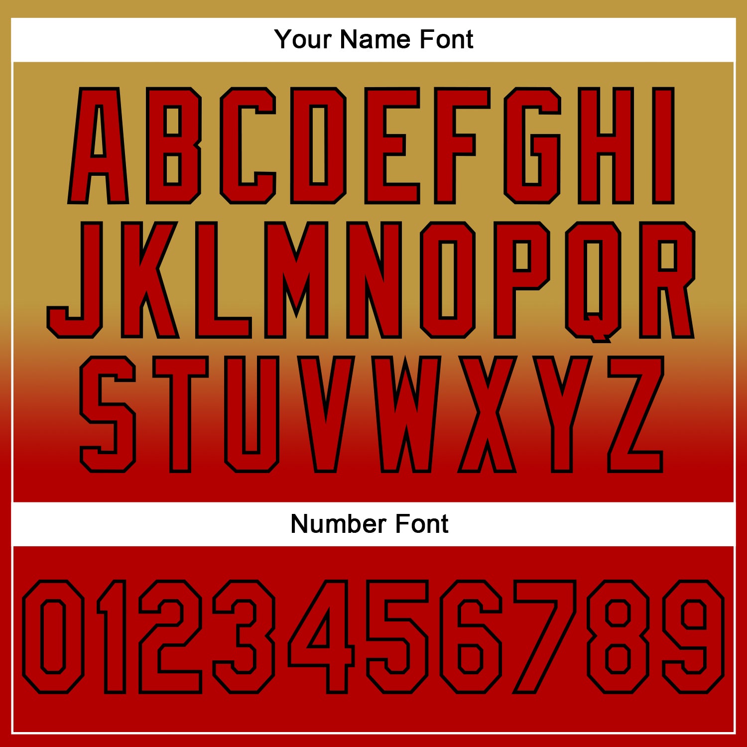 Custom Stitched Old Gold Red-Black Fade Fashion Sports Pullover Sweatshirt Hoodie