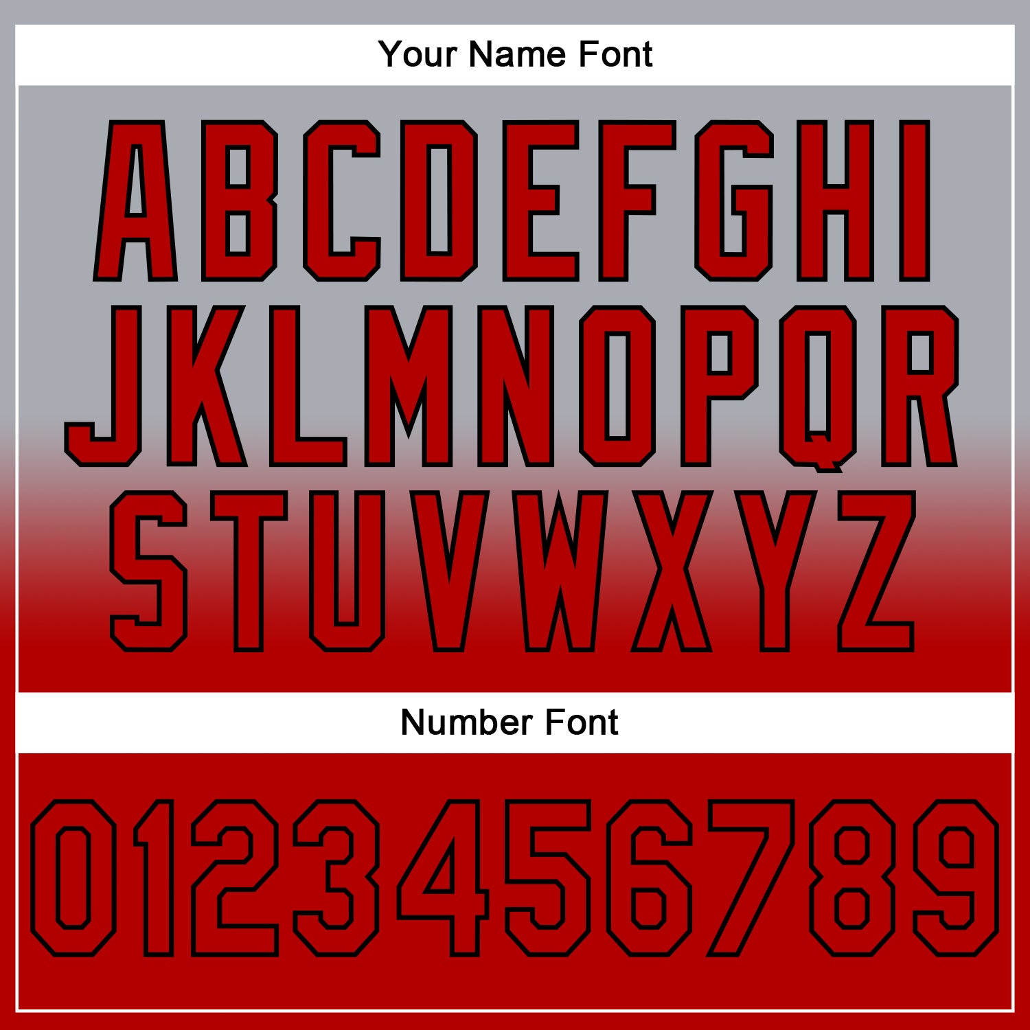 Custom Stitched Gray Red-Black Fade Fashion Sports Pullover Sweatshirt Hoodie