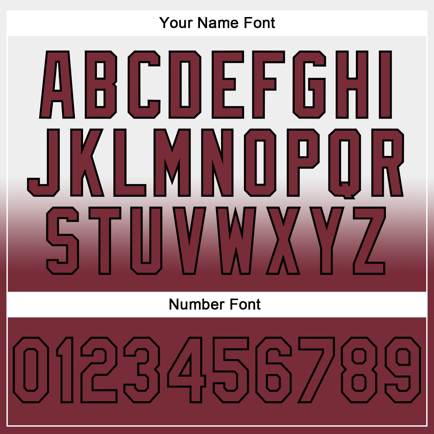 Custom Stitched White Burgundy-Black Fade Fashion Sports Pullover Sweatshirt Hoodie