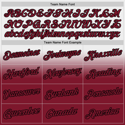 Custom Stitched White Crimson-Black Fade Fashion Sports Pullover Sweatshirt Hoodie